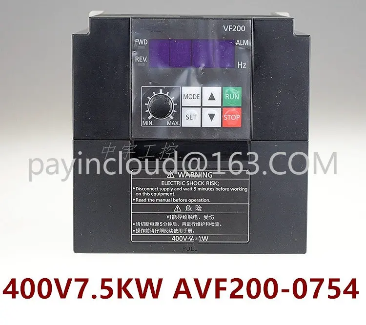 

AVF200 vector inverter AVF200-0754 AC motor speed regulation 400V7.5KW