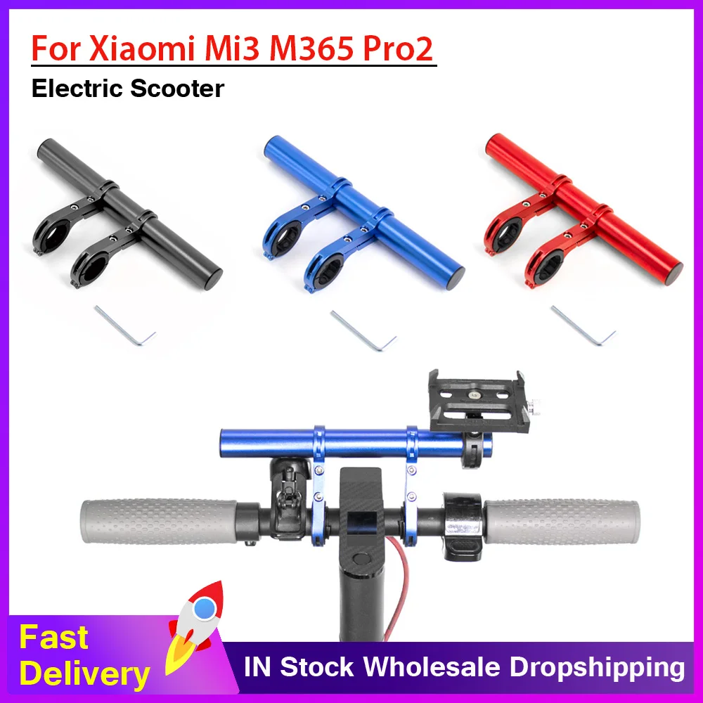 

Electric Scooter Racks Handlebar Extender Aluminum Alloy Extension Mount Holder for Xiaomi M365 Mi3 Pro2/4 Scooter Accessories