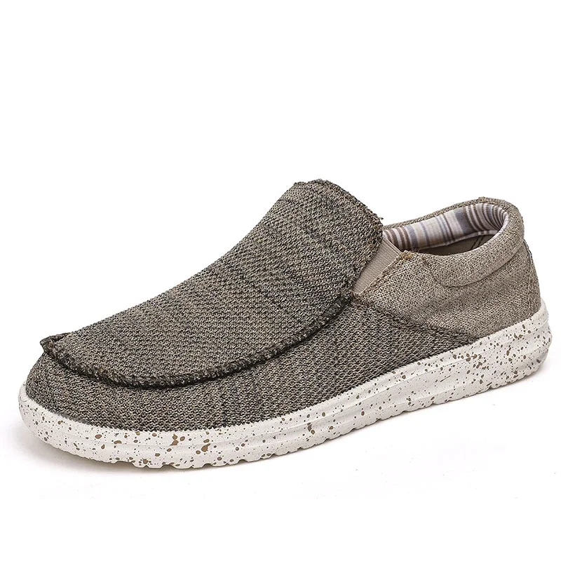 Shoes for Men 2023 High Quality Slip on Casual Sneakers Spring and Autumn Round Toe Mixed Colors Low-heeled Daily Men's Shoes