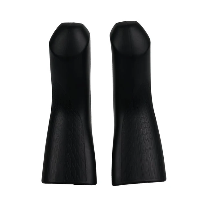 Couvercles De Levier De Frein Vélo Route En Silicone Antidérapant - Pour Shimano ST-4700/5800/6800, Noir - 3