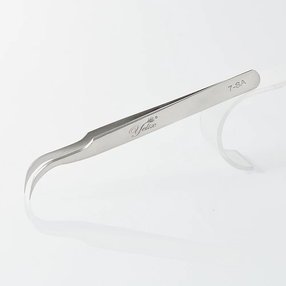 Yelix Eyelash Extension Tweezers Eyelash Tweezers SA Volume Lash Tweezers Pincet Professional Hyperfine High Precision 5