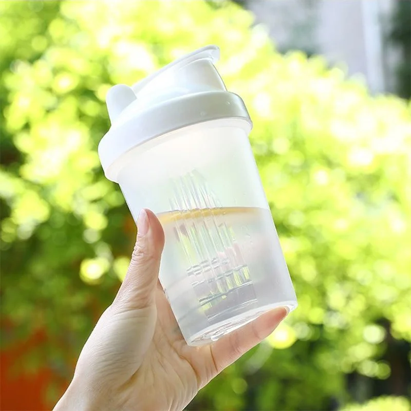 Protein Shaker Cup Sports Water Cup Shaker Bottle Whey Protein Powder Mixing