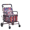 The elderly push wide Walking Stick   shopping scooter, with a chair, a trolley walker dual-purpose vehicle  50cm 1