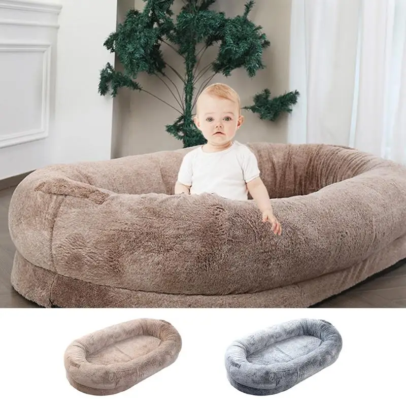 

Large Human Dog Bed Memory Foam Removable Dog Bed Washable Dog Bed Bean Bag pet bed nest human sofa Pet Mattress Supplies