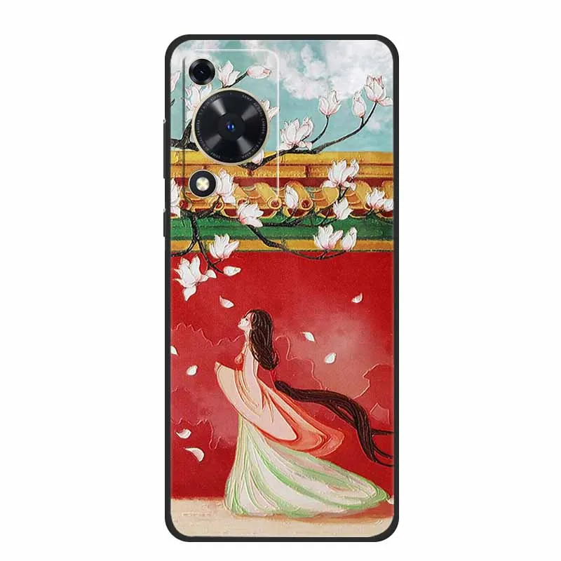 Embossed 3D Shockproof Silicone Phone Case - Soft Protective Cover