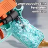M1191 Mini Water Gun Children's Non Electric Handgun Summer Outdoor Fully Automatic Water Playing Toy Boys andGirls Shooting Toy 4
