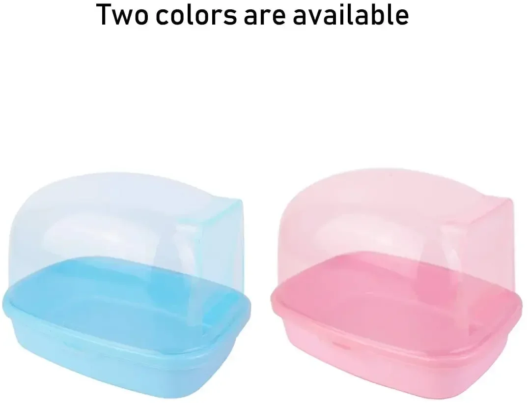 Pet Cleaning Tools Chinchilla Dry Bath Hedgehog Sand Room Sauna Toilet Shower Room Small Animal Bath House Degus Squirrel Dust Pets Bathroom