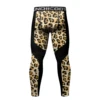 CODY LUNDIN Leopard Printed No Gi bjj Compression Leggings Male Grappling Pants For Running Gym Trousers Training Jogging Tights 3
