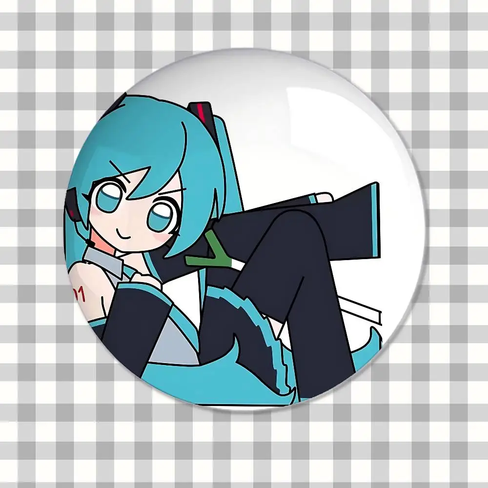 Niedliche Anime-H-hatsune-MikuS Kawaii-Anstecknadeln für Freunde, Rucksäcke, Kleidung, Sammleraccessoires, Schmuckgeschenk – Detail 17