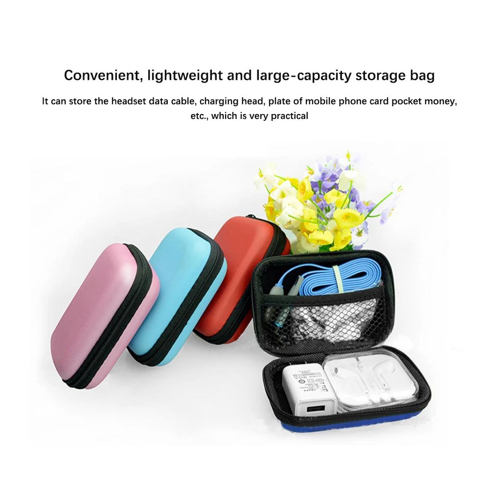 4 PCS Headphone Organizer And Silicone Cable Ties, Silicone Pouch For...