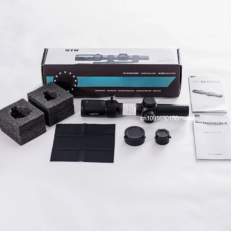 Rifle Scope Original V*RT*X Optics St**ke E*gle 1-8X24 Second Focal Plane Riflescope AR-BDC3 Reticle