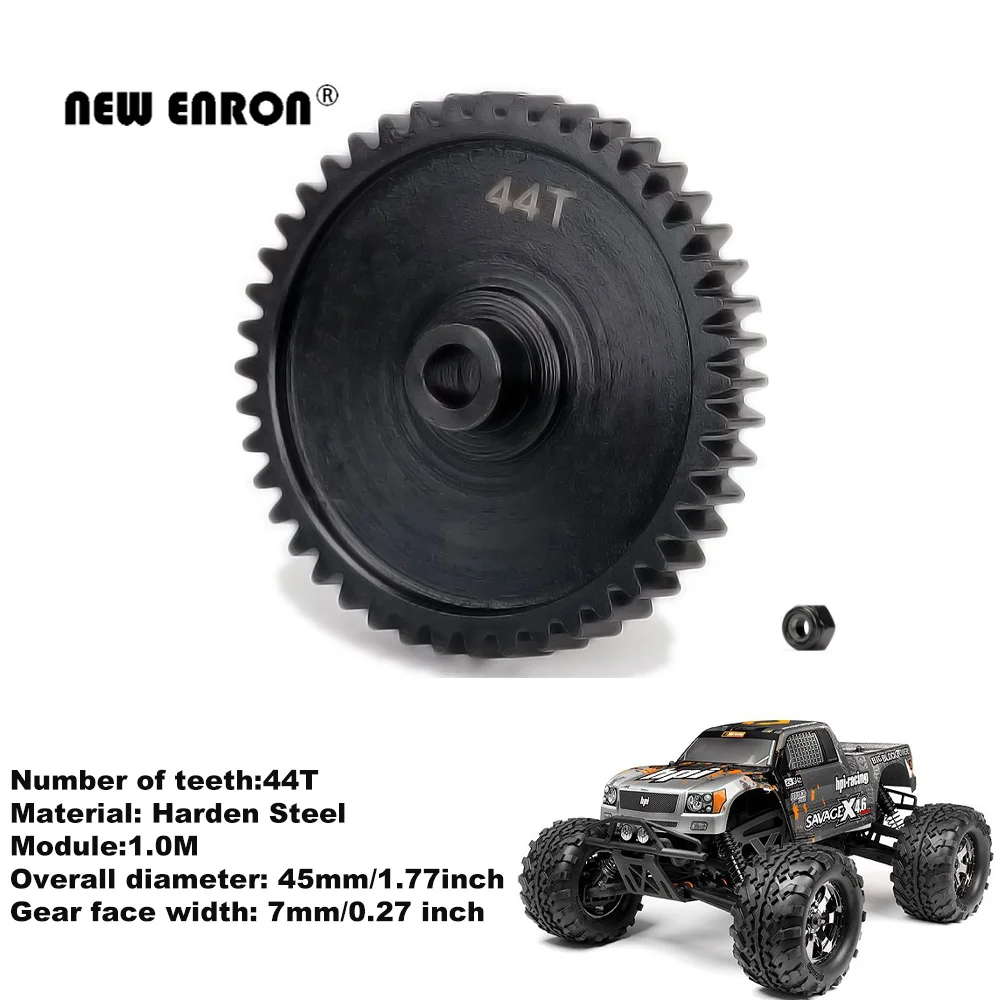 Raidenracing Harden Steel 44T Spur Main Gear for HPI 1/8 Savage Flux X4