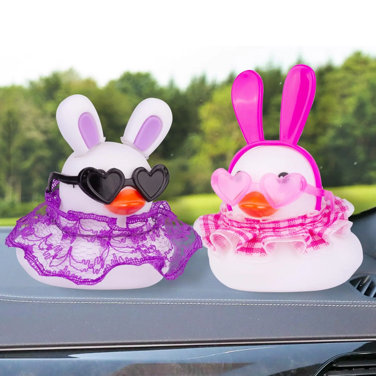 Car Duck Rubber Duck Car Ornaments Duck Car Dashboard Decorations Rubber Duck  Car Accessories 6