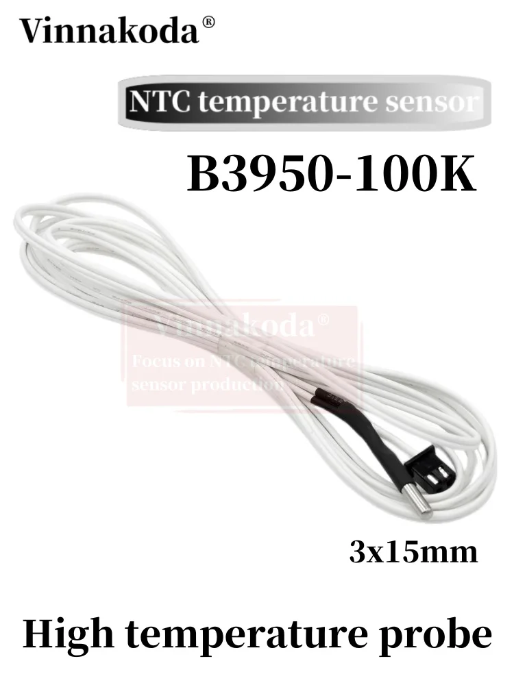 

3D printer temperature probe NTC-100K 3d printer temperature resistance new 350 degrees