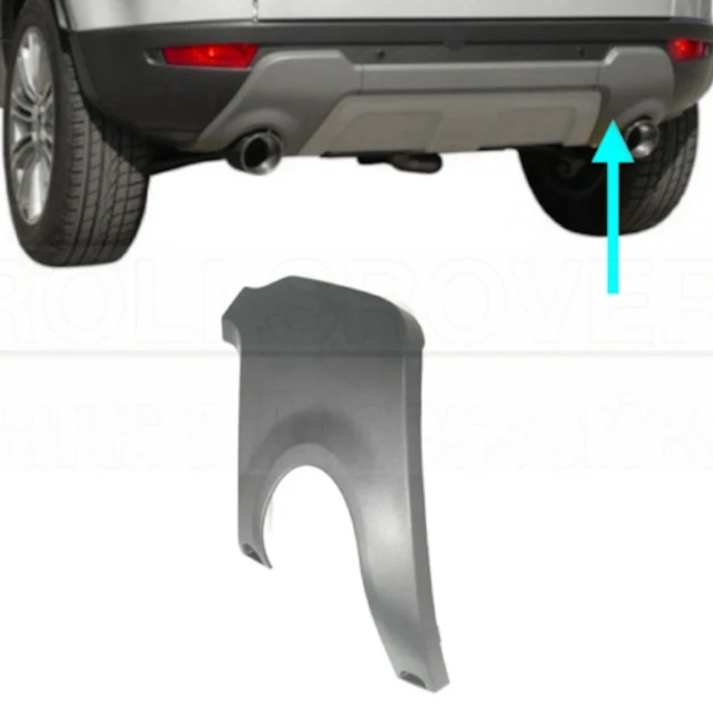 

1Pair Cover Towing Hook Tail Trim Accessory Parts LR026328 LR026329 For Range Rover Evoque 2012-2018