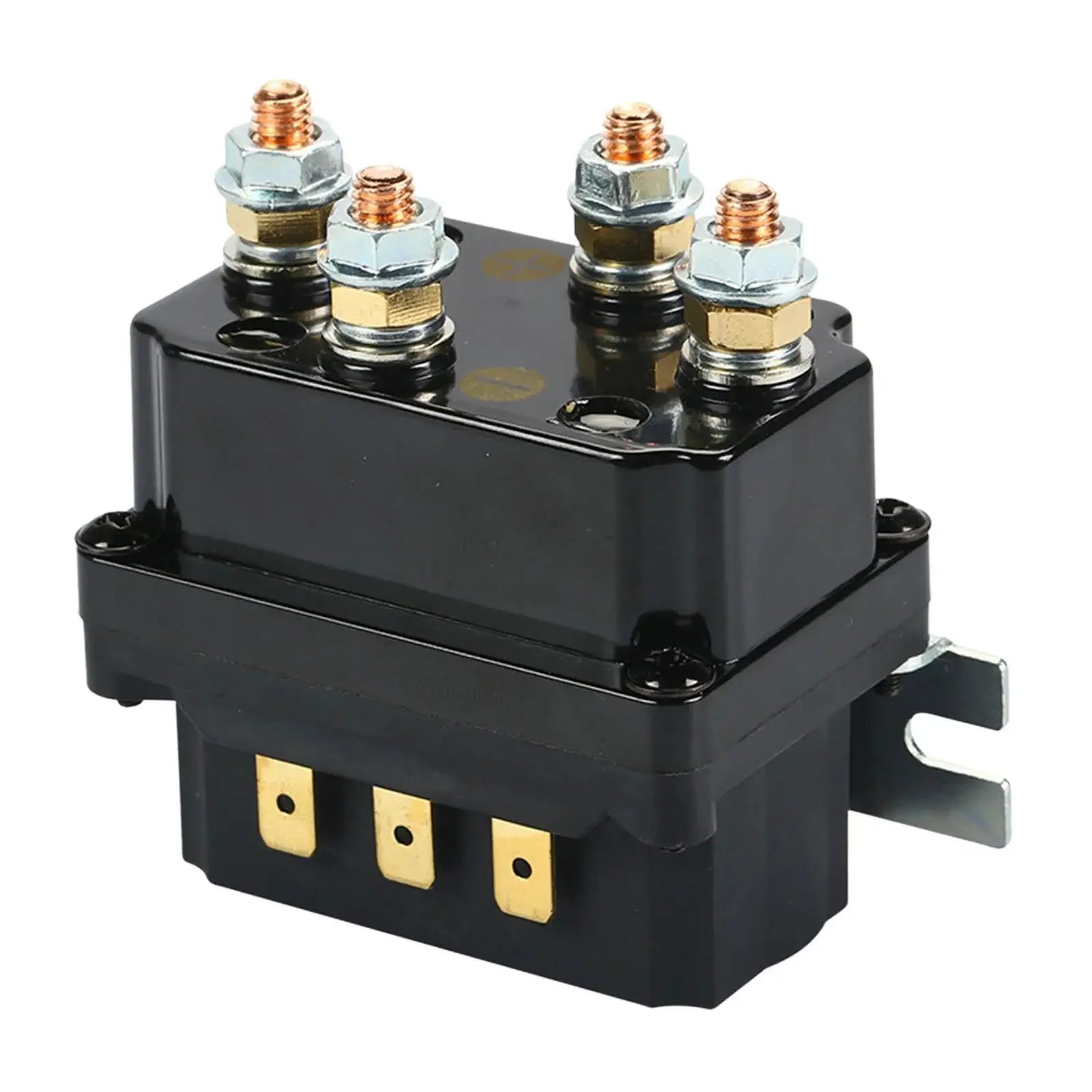 Winch Solenoid Relay 12V 250A Replacement Universal Spare Parts Winch Solenoid Relay Contactor for ATV SUV Premium Durable