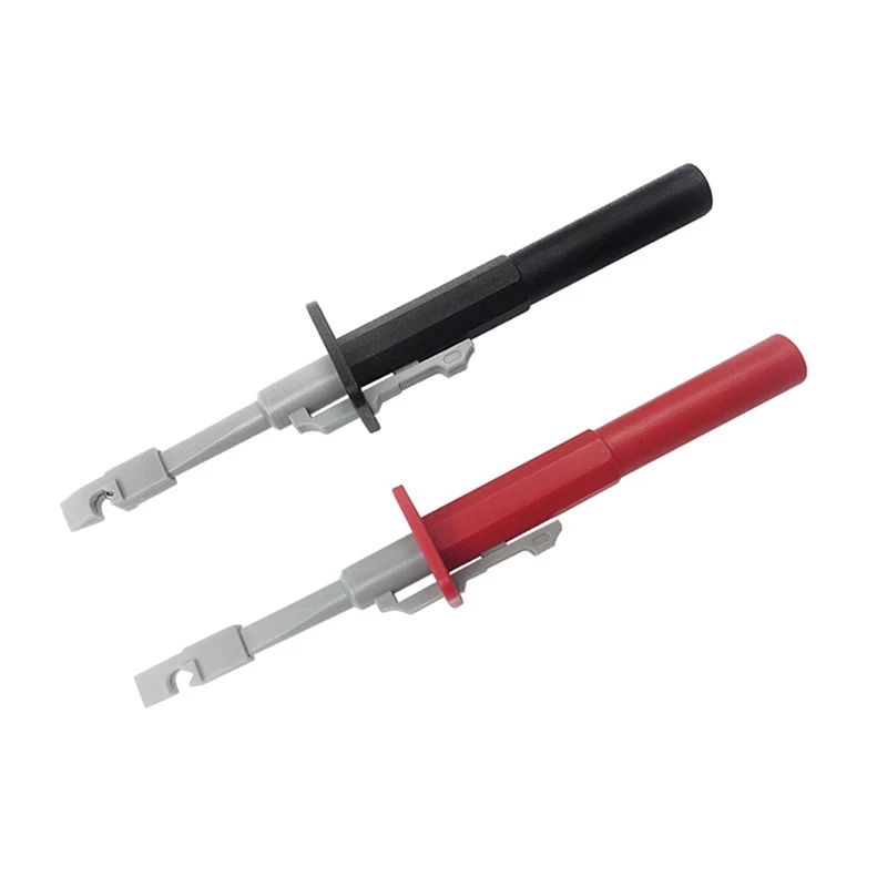 절연 테스트 후크 클립 피어싱 프로브 내장 용수철 샤프 프로브, 4mm 암 잭, 고품질 DIY 도구, P5006 2 개