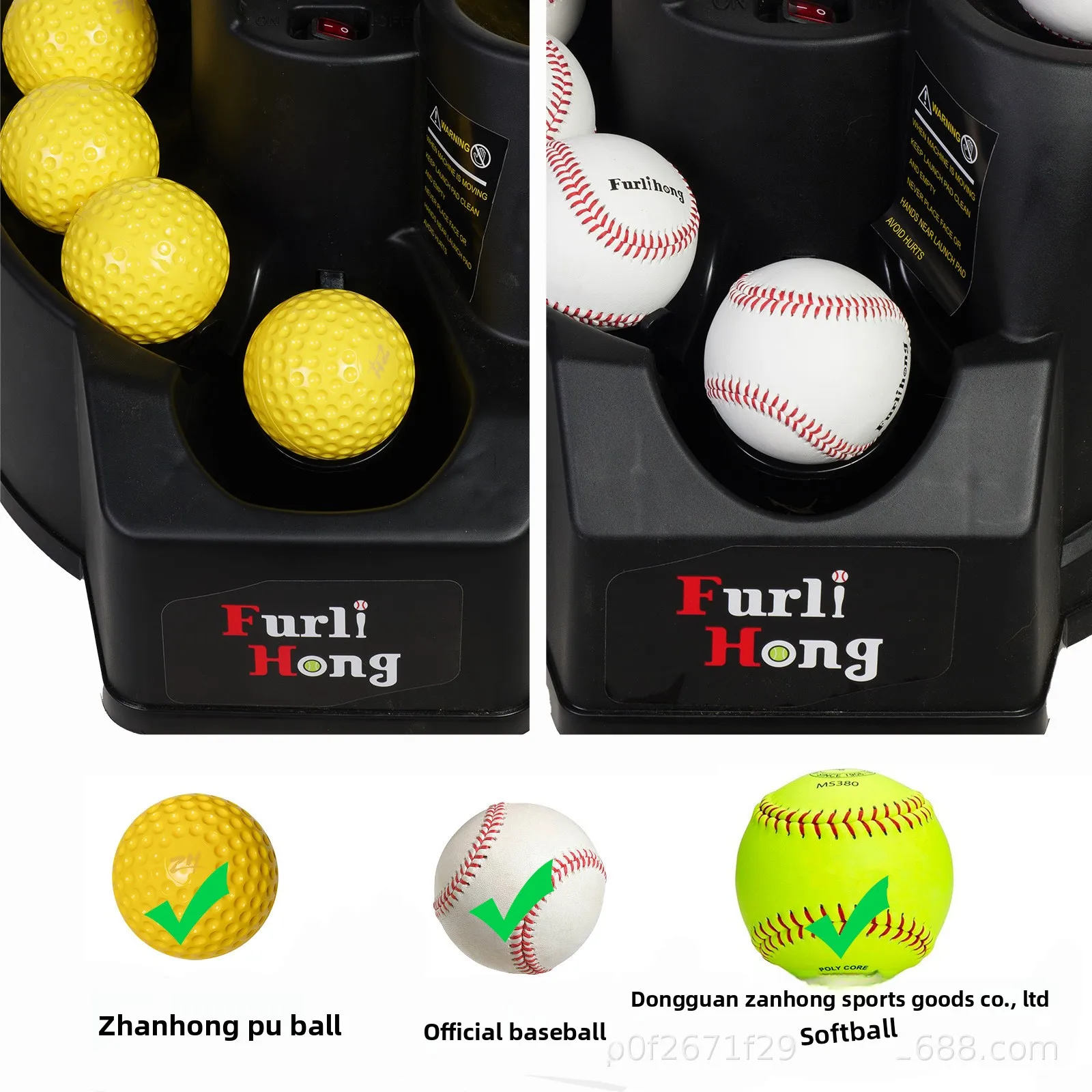 Baseball Softball Throwing Machine 2