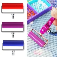 Diamant Malerei Kunststoff Perle Sortiersc halen Strass Platte Tablett Kreuz stich Stickerei Edelstein Nail Art Punkt ier werkzeug DIY Handwerk – Detail 3