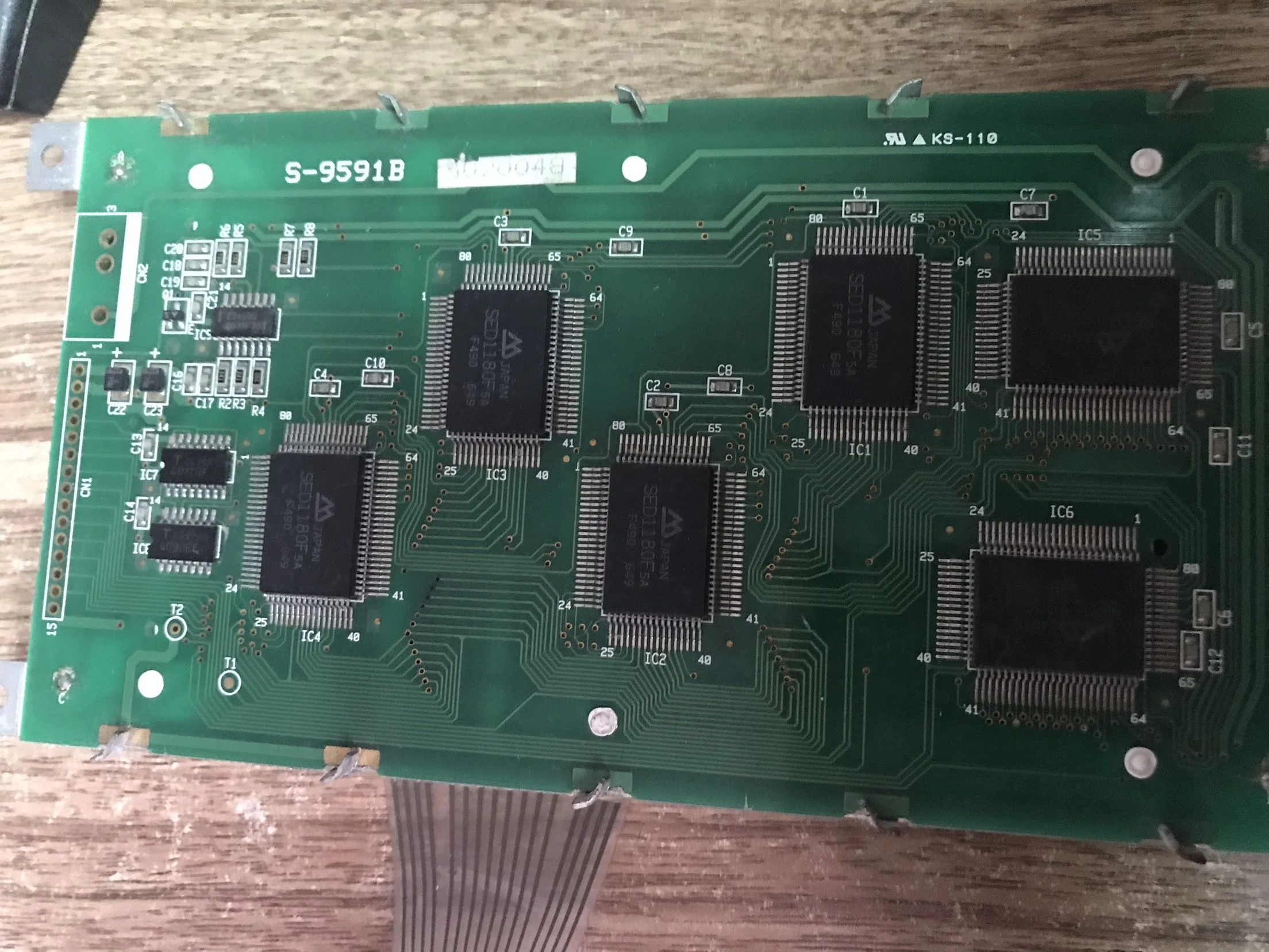 S-9591B LCD display screen