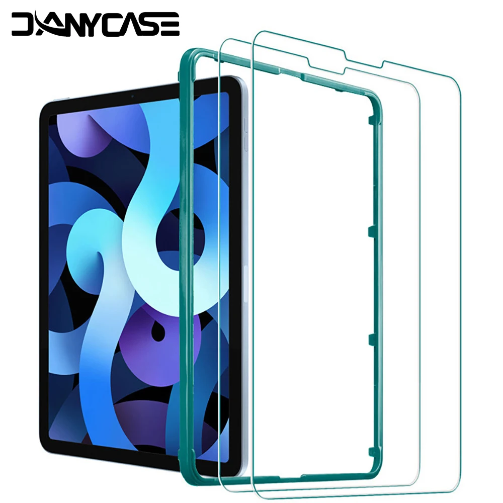 Danycase Peças Tablet Filme Protetor de Tela para Ipad ar 10.9 Pro 11 10.5 ar 9.7 6th 10.2 9th Mini Vidro Temperado