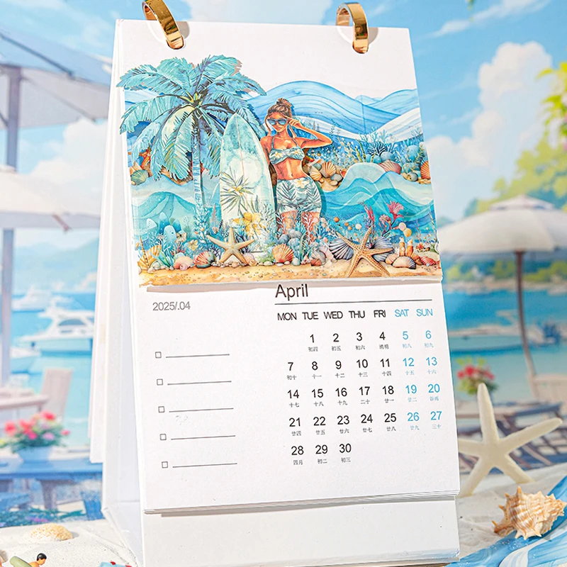 Mr.Paper 1 롤 마스킹 테이프 다이어리 장 Washi 테이프 대형, 접착 뒷면 조경 고급 선물 제공