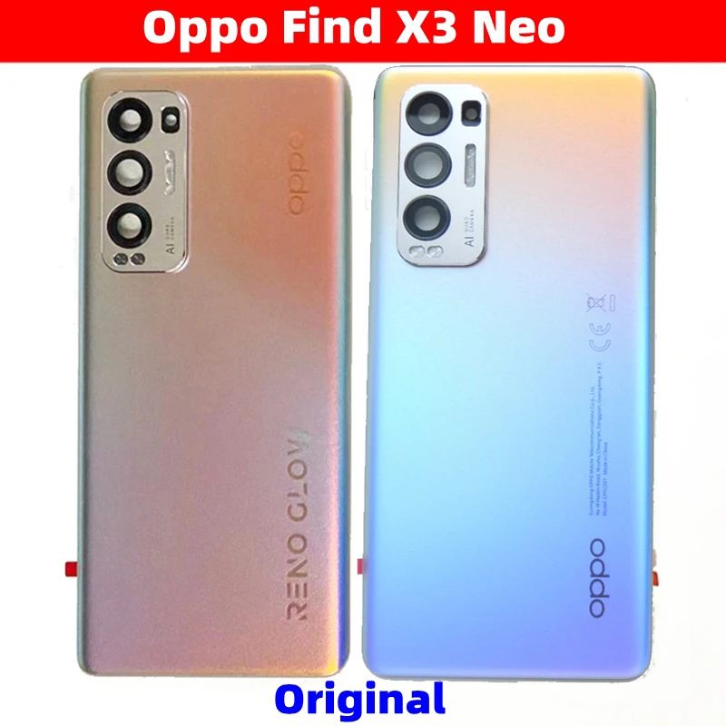 Smartphonica Custodia per Oppo Find X con stampa di cuori rosa e rossi - Custodia backcover in