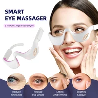 EMS Pulse Vibration Under-Eye Massager Heated Relieves Eye Fatigue Eyes Massage Glasses Dark Circle Eye Bags Eye Fat Remover 1