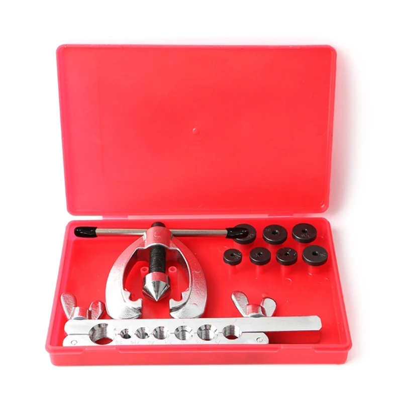 

Car Double Flaring Tool Double Flaring Brake Line Tool with Mini Pipe Cutter AOS