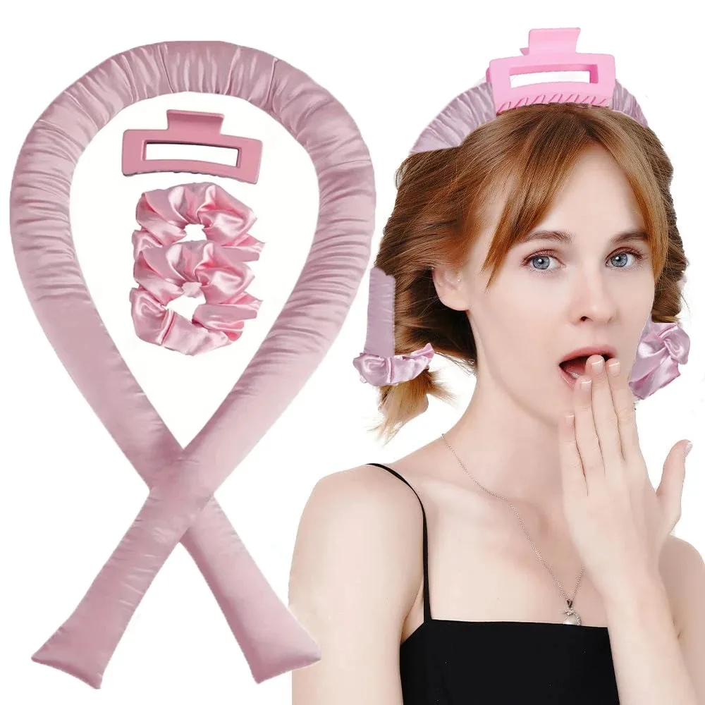 Heatless Curling Rod Headband Hair Styling Tool