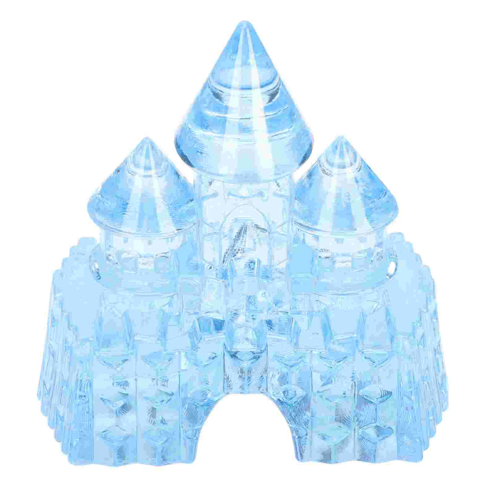 Crystal Castle Girls Birthday Gift Craft Bedroom Ornament Dining Decoration Decorative Adornment Acrylic crystal castle