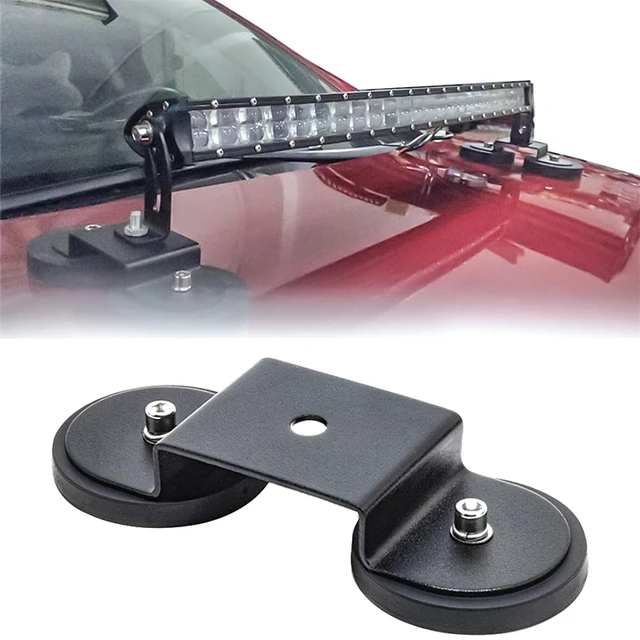 2pcs Magnetic Base Mounting Bracket LED Work Light Bar Holder For Offroad  SUV ATV UTB Truck 2.6 inches (66 mm) - AliExpress