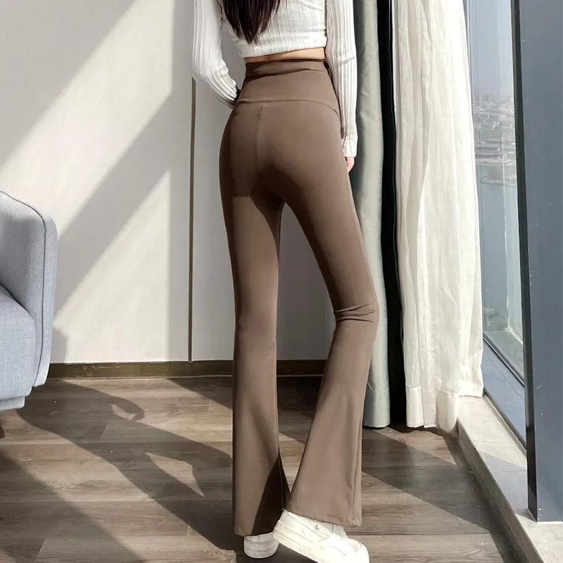 Maternity Pants Pregnant Women Yoga Flared Pants Summer Thin Wear Casual Thin Shark Pants Spring and Summer New Maternity Pants 4