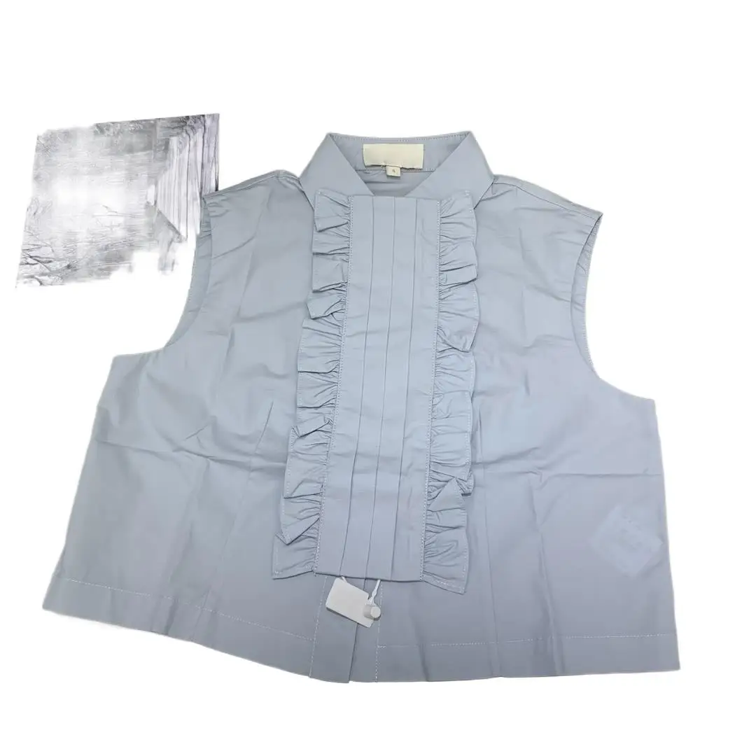 

2023 Women's Clothing sleeveless shirt 0817