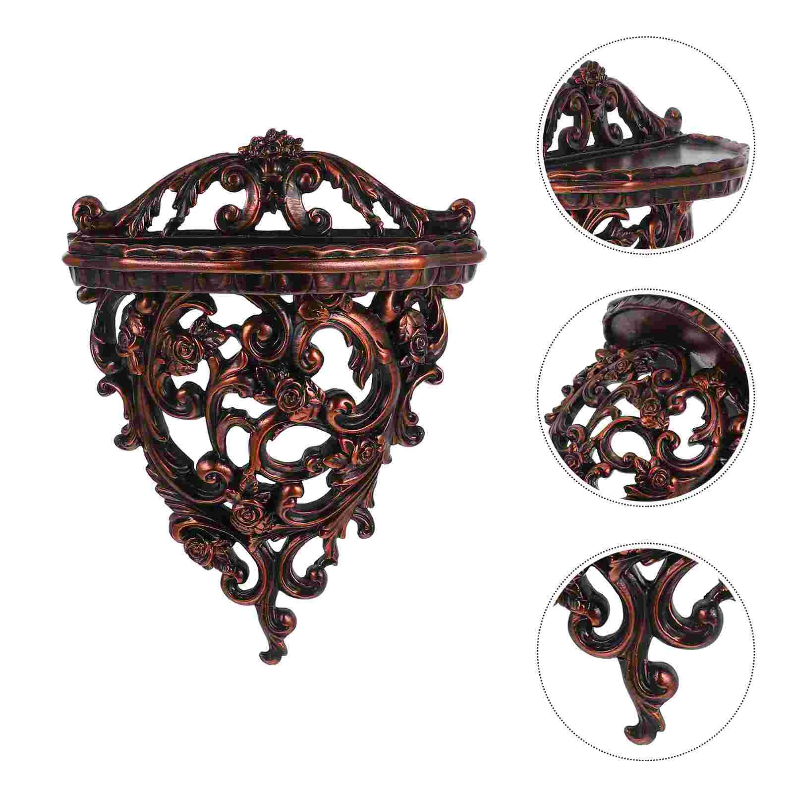 Wall Hanging Living Room Decorations Shelf Board Resin Sundries Holder Home Wall-mounted Rack