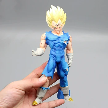 20cm Dragon Ball Figures Majin Vegeta  Battle Damage Anime Figures Vegetagk Sky Pvc Action Model Collection Toys Decoration Gift 1