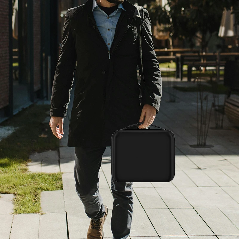Watch Storage Box 8 Slots Organizer/Men Display Fits All Wristwatches and Smart Watches up to 42mm