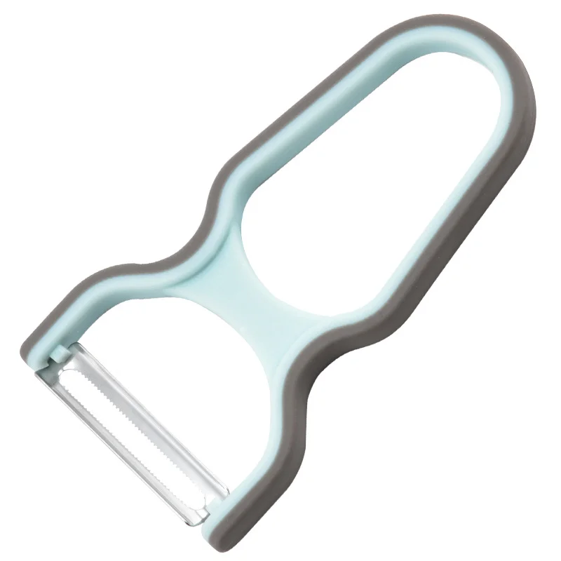 Description Picture 2 of item1/3pcs Peeler, Scraper, Stainless Steel Fruit, Potato and Apple Peeler, Three Colors Available, Kitchen Small Tool