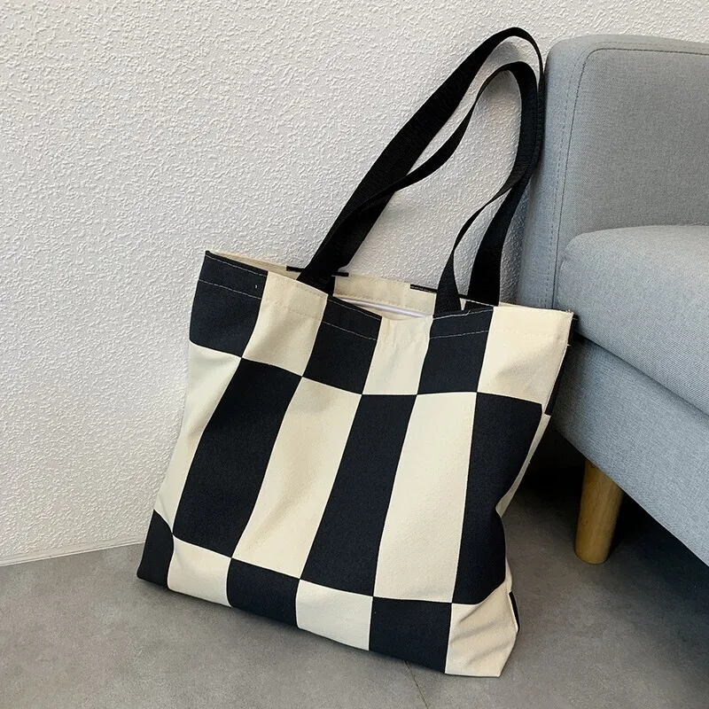 thumbnail image 1 of Bolsos de hombro de lona para mujer, estilo bolso de mano, gran capacidad, alta calidad, mensajero, versátil, de lujo, bandolera para mujer, 1 of 4