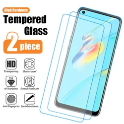 2 - Pack Full Coverage Tempered Glass Screen Protector for 2PCS (OPPO A72)