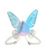 2025 High Quality Double Layered Flying Wings Reflective Laser Backpack Butterfly PVC Girls Backpack Purse For Girls 4