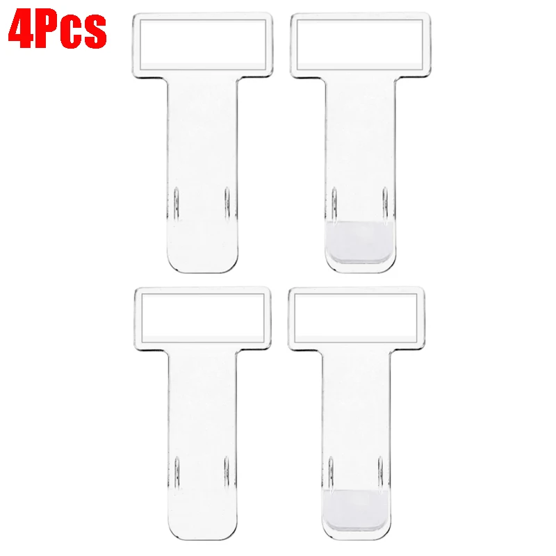 

2pcs Transparent Car Vehicle Parking Ticket Receipt Permit Card Holder Clip Sticker Windscreen Plastic Universal Car Accessories