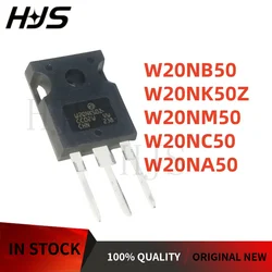 High - Power TO - 247 Transistors - Pack of 5 (In Stock) (W20NB50)