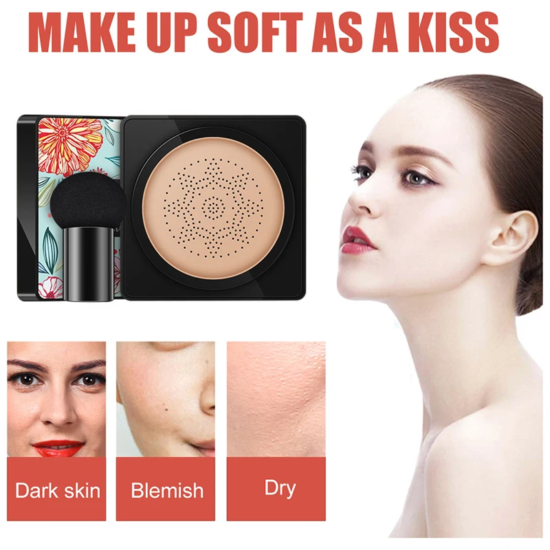 Concealer Cover Pores Mushroom Head Foundation MakeUp Moisturizing Whitening CC Cream Repair Skin BB Cream cc cream