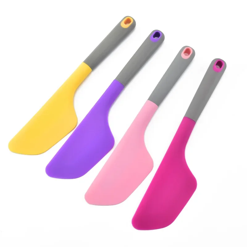 Extra Large Silicone Cream Baking Scraper 34Cm Non Stick Butter Spatula Smoother Spreader Heat Resistant Cookie Pastry Scraper