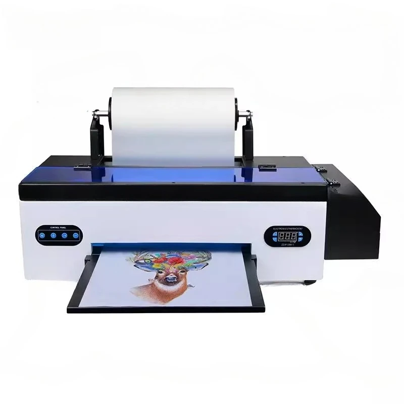 L1800 White Ink Printer, Shaking Powder, A3 Offset Digital Color Printer with Drying 3045 Oven Accessories