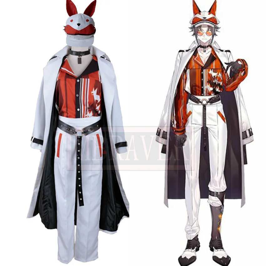 

VTuber Hololive виртуальный YouTuber хита Риас лиса мистер Риас Косплей Хэллоуин костюм Рождественская Вечеринка Униформа на заказ любой размер