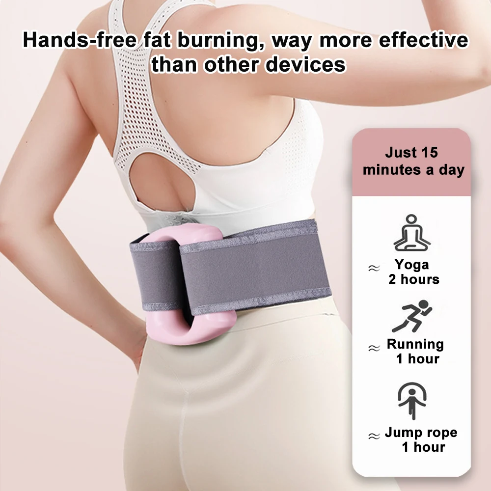 5 Gear Handheld Fascial Massage Ring Deep Tissue Full Body Slimming Belt Fat Burning&Shaping Weight Loss Body Shaping