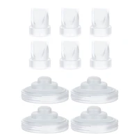 Electric Breast Pump Replacement Accessory Diaphragm Duckbill Valves Connector Soft Food-Grade Silicone for Wearable Breast Pump 1