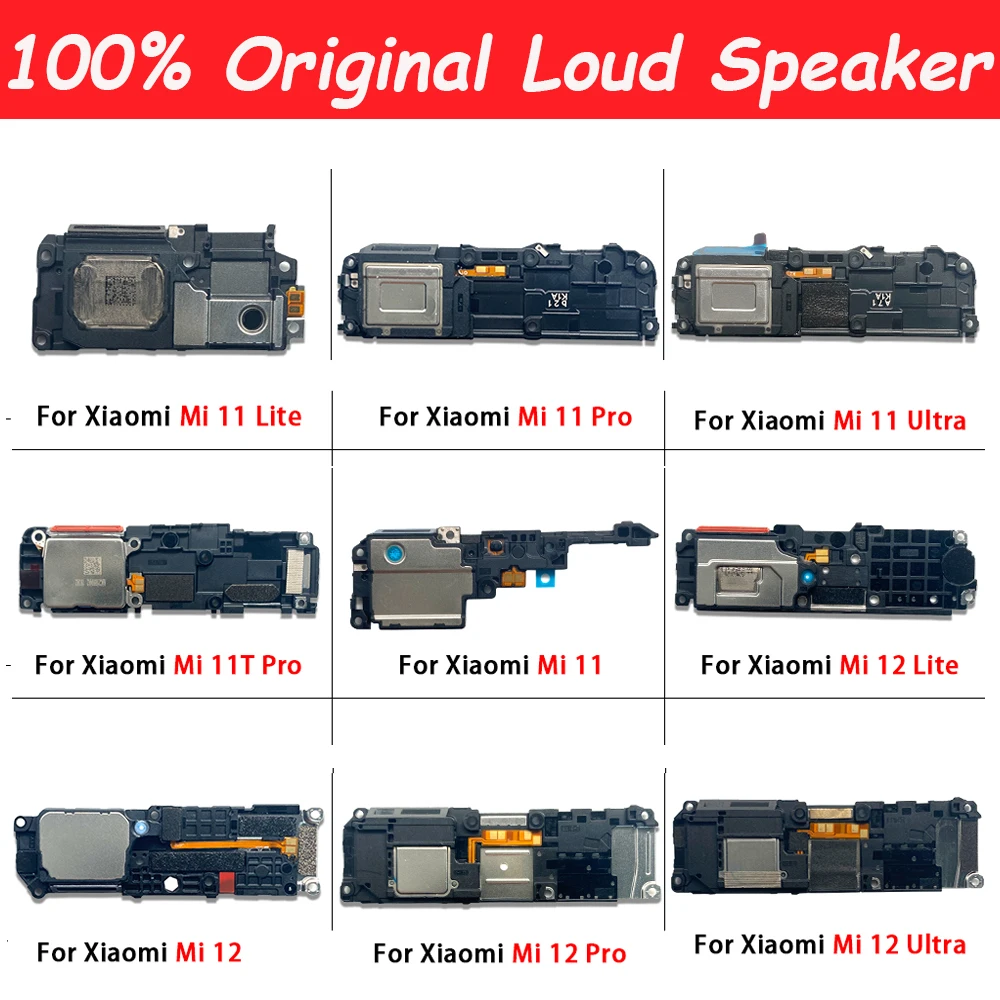 

Original Loud Speaker For Xiaomi Mi 13 12 12T 11T 12S 11 Lite Pro Ultra Loud Speaker Buzzer Ringer Sound Module Repair Parts